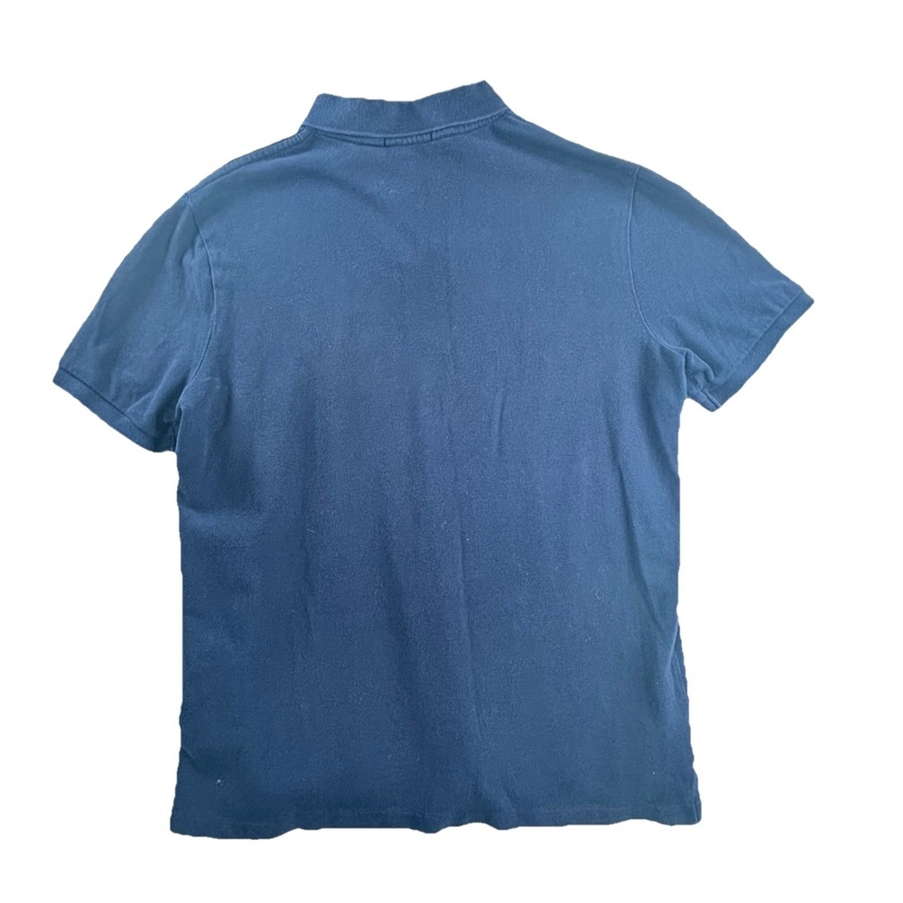 $138‎ Polo Ralph Lauren Classic Fit Polo Shirt Blue Mens M Colorful Preppy Retro - Picture 7 of 9